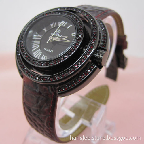 Luxury Women's Watch with Diamond (HLSL-1053)